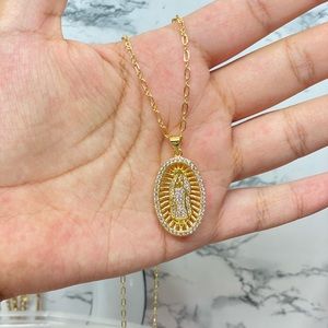 Virgen Mary Necklace